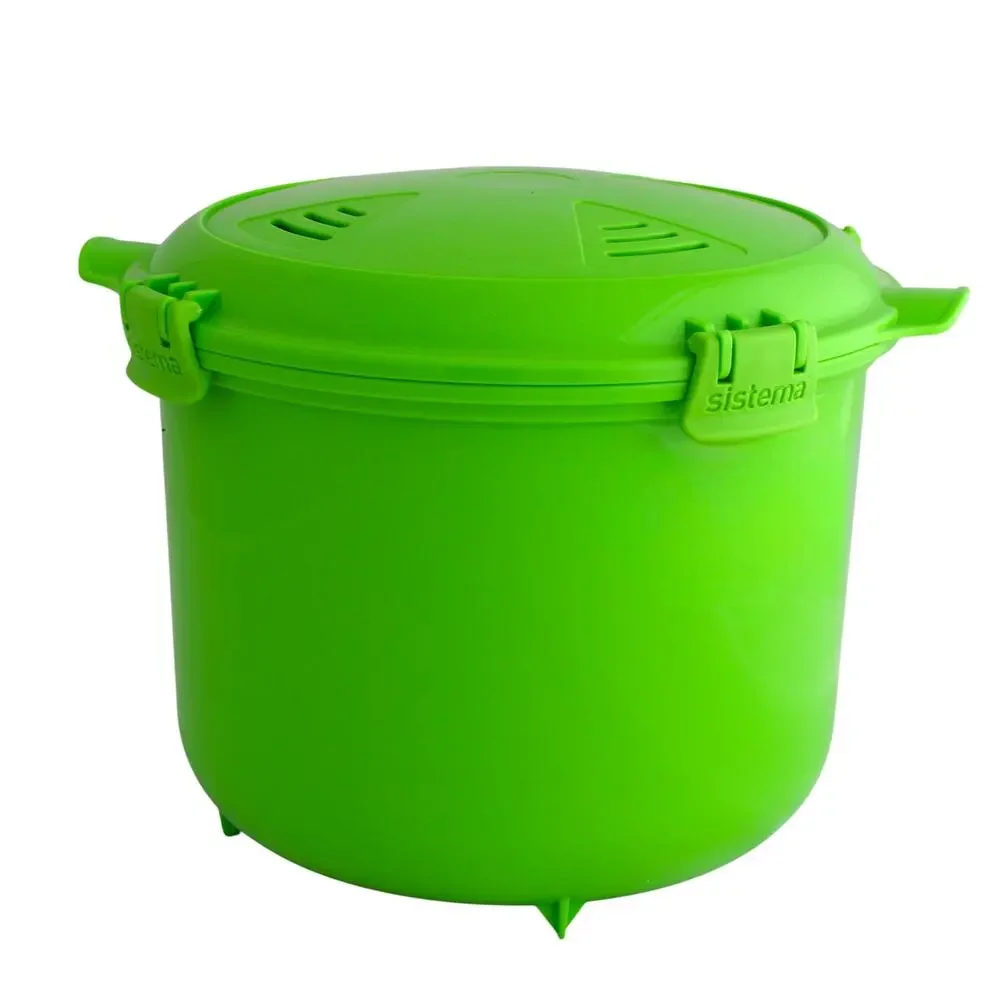 Sistema Lime Green Rice Microwave Multicooker Steamer Hard to find color!